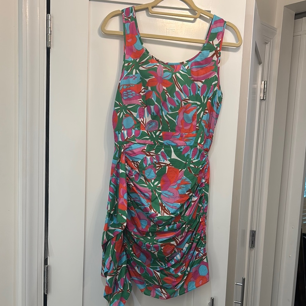 RHODE Floral Sleeveless Dress - Multicolor